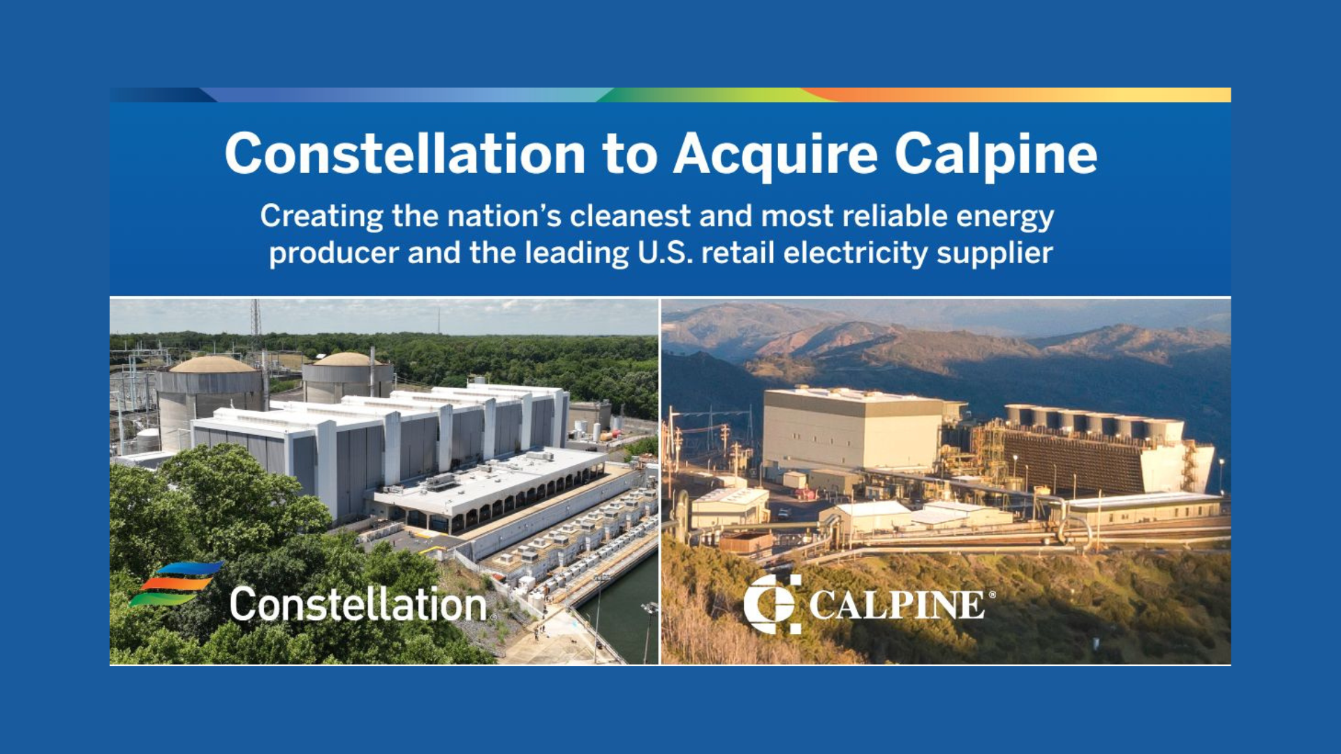 Constellation to Acquire Calpine 1-10-25